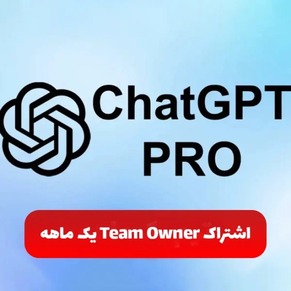 اشتراک Team Owner یک ماهه Chat GPT