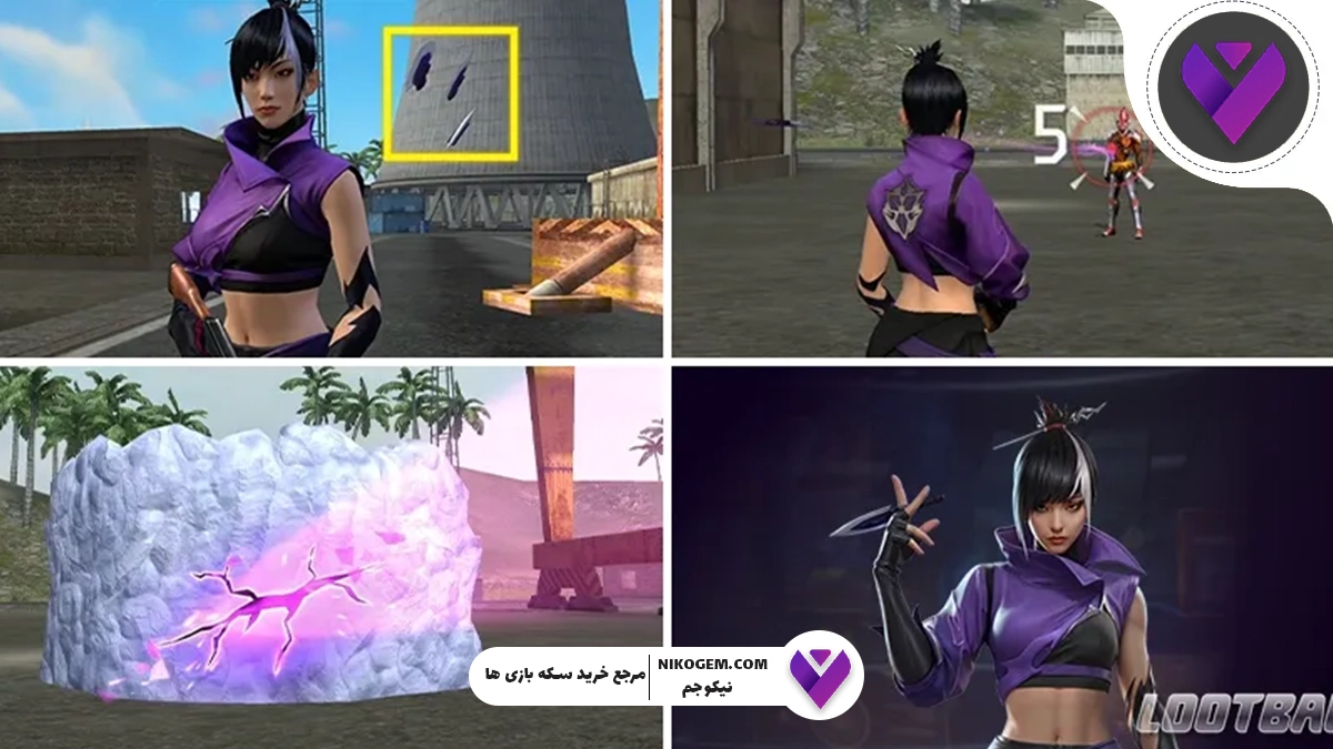 کاراکتر جدید فری فایر با قابلیت‌های خفن 2025 : شخصیت رِین (Raine)