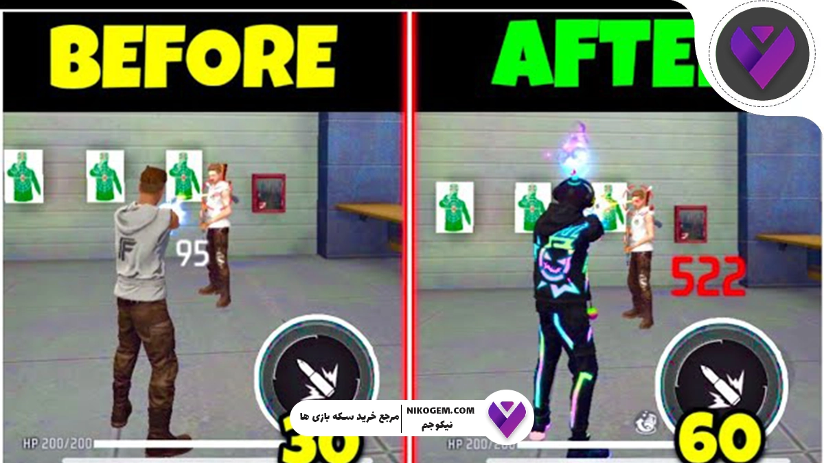 راز هدشاتهای پشتسرهم با Drag Technique فری فایر