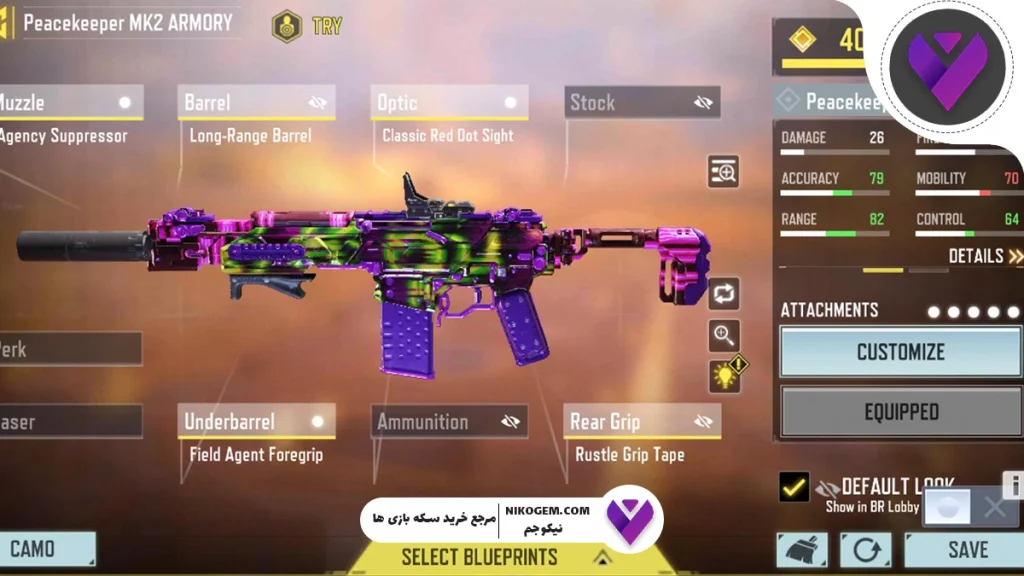 معرفی کامل Peacekeeper MK2 کالاف موبایل 2025