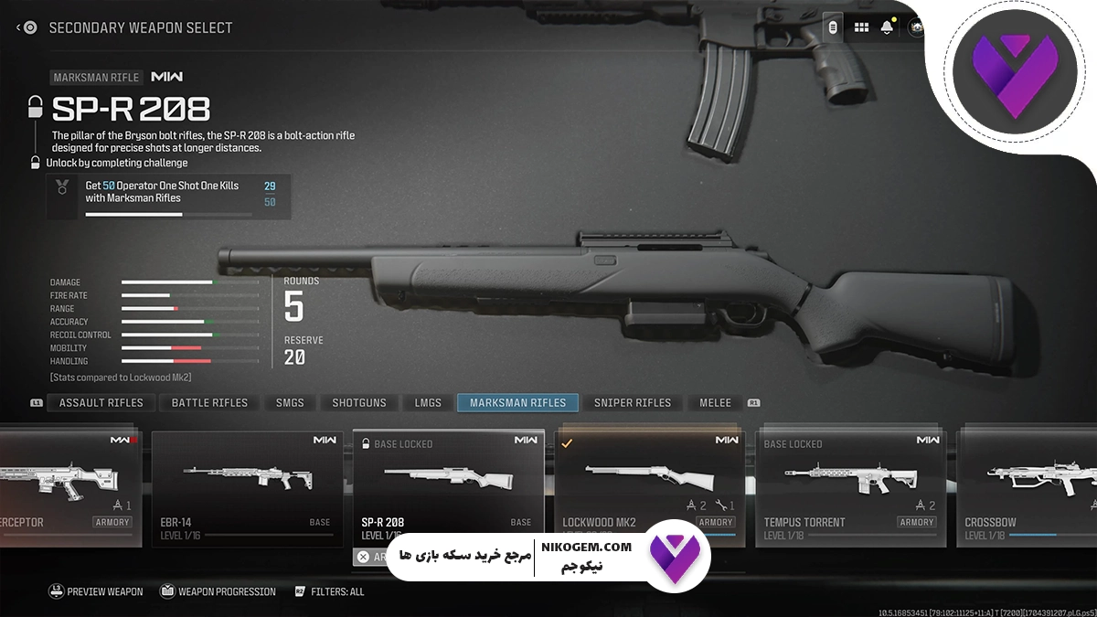 معرفی کامل SPR-208 کالاف موبایل 2025