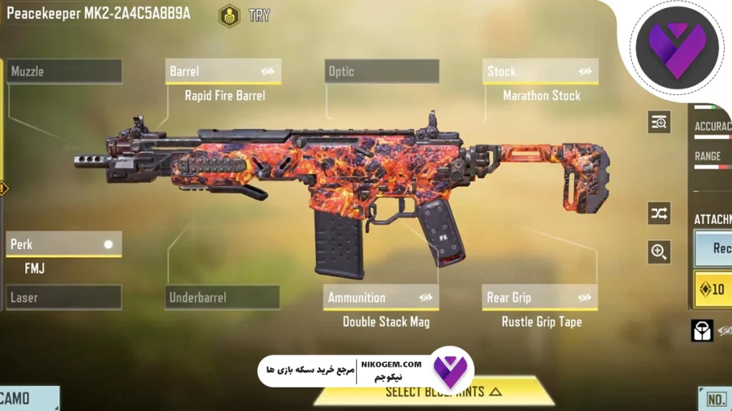 معرفی کامل Peacekeeper MK2 کالاف موبایل 2025