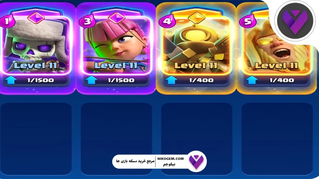 بررسی کارت‌ های قهرمانانه جدید کلش رویال: معرفی 4 کارت طلایی جدید