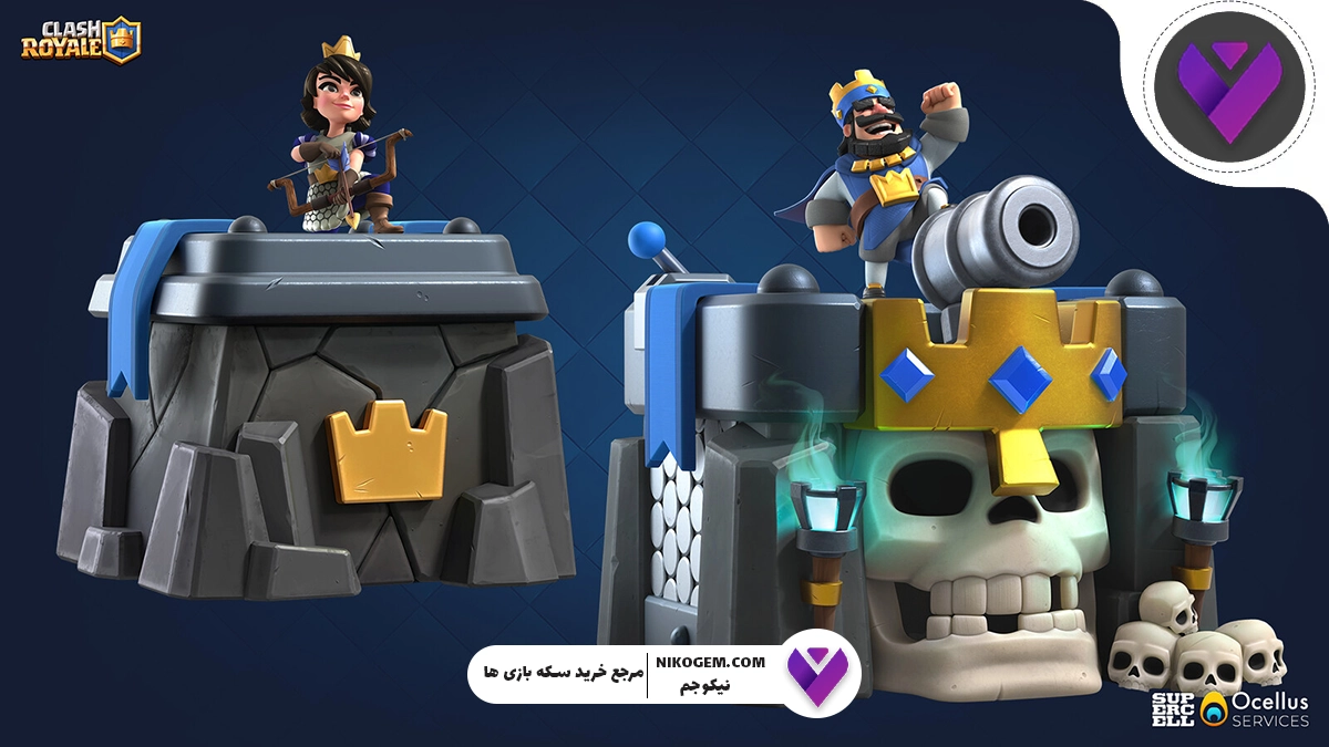 تاور اسکین برتر کلش رویال