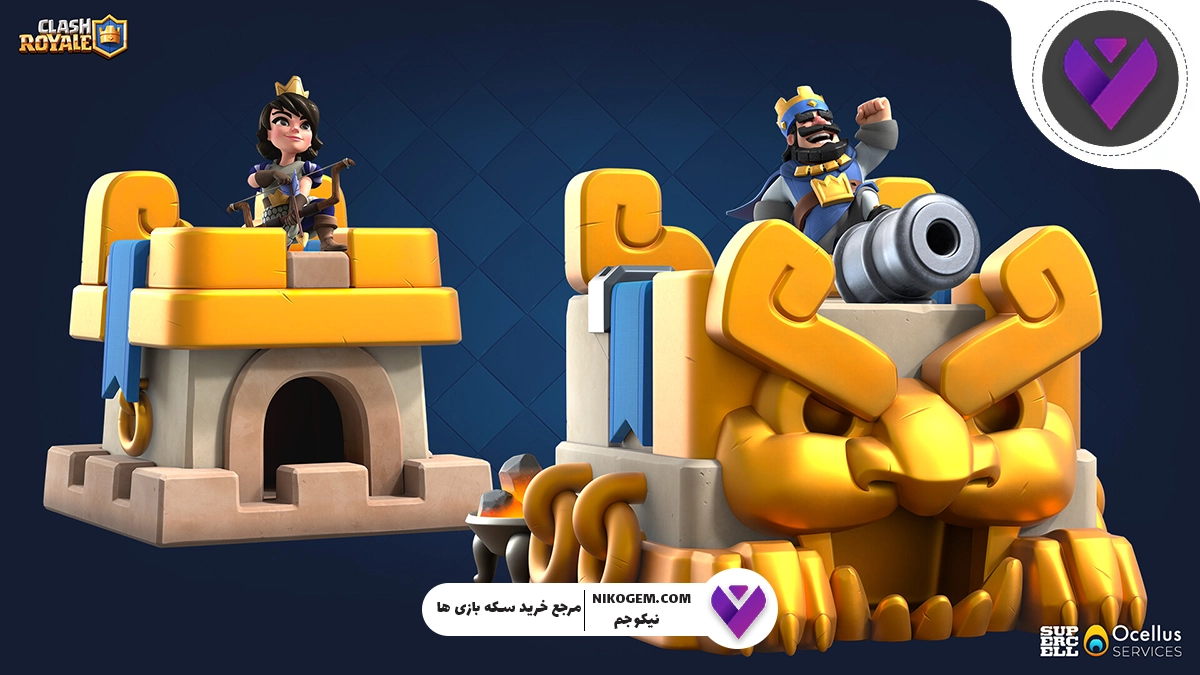 تاور اسکین برتر کلش رویال