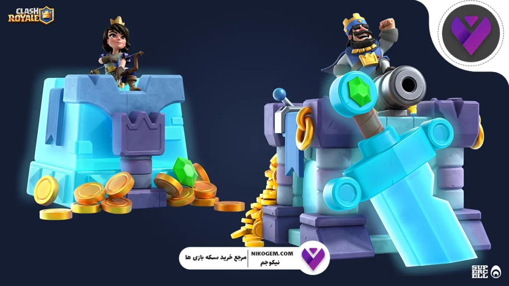 تاور اسکین برتر کلش رویال