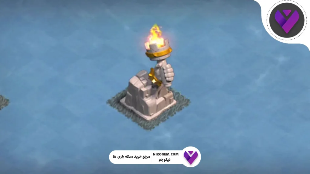 نحوه دریافت رایگان دکوراسیون شعله ابدی در کلش اف کلنز