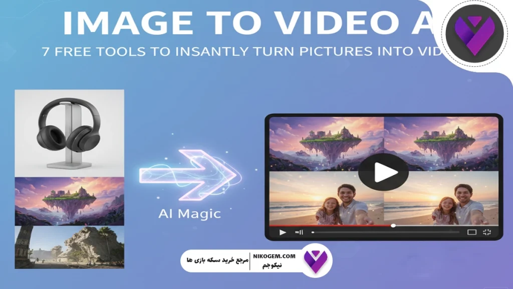 معرفی ابزارهای هوش مصنوعی تبدیل عکس به ویدیو