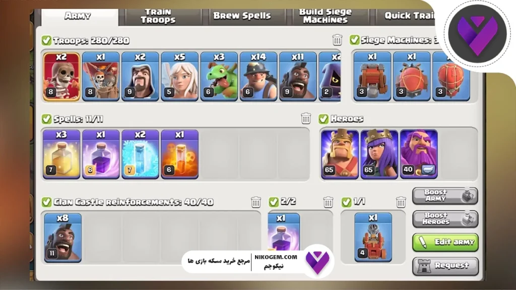 کلن وار در کلش آف کلنز