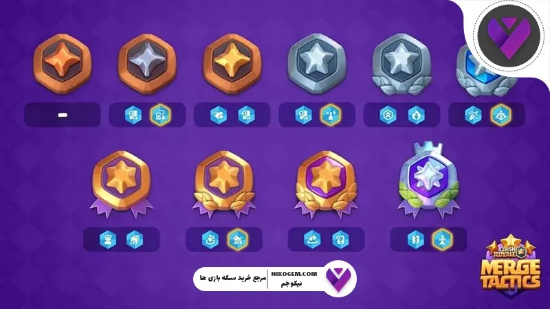 Merge Tactics کلش رویال