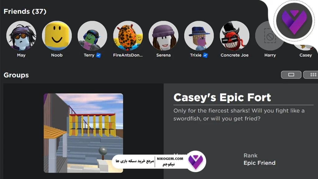 بهترین گروه‌ها و کلن‌های روبلاکس برای همکاری و رقابت: راهنمای کامل ۲۰۲۵