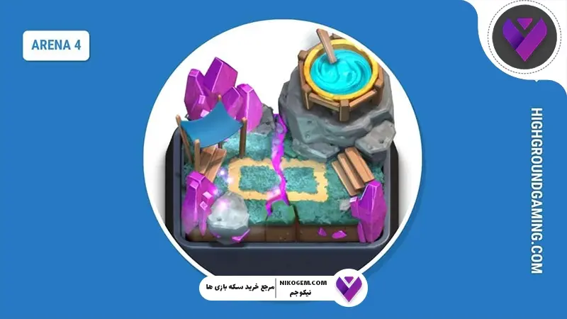 آرنا ۴ در کلش رویال