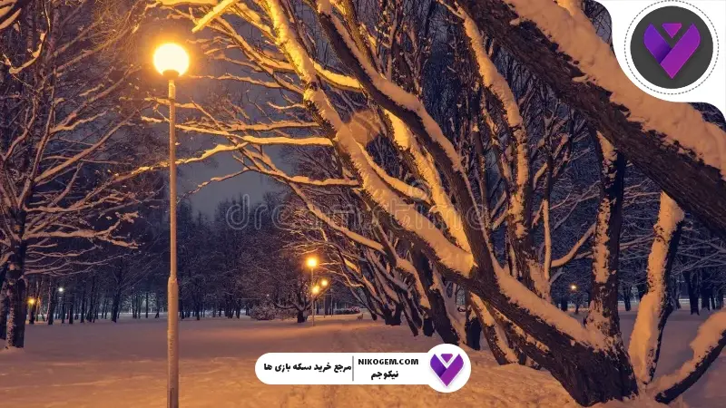 عکس برفی و زمستانی با هوش مصنوعی