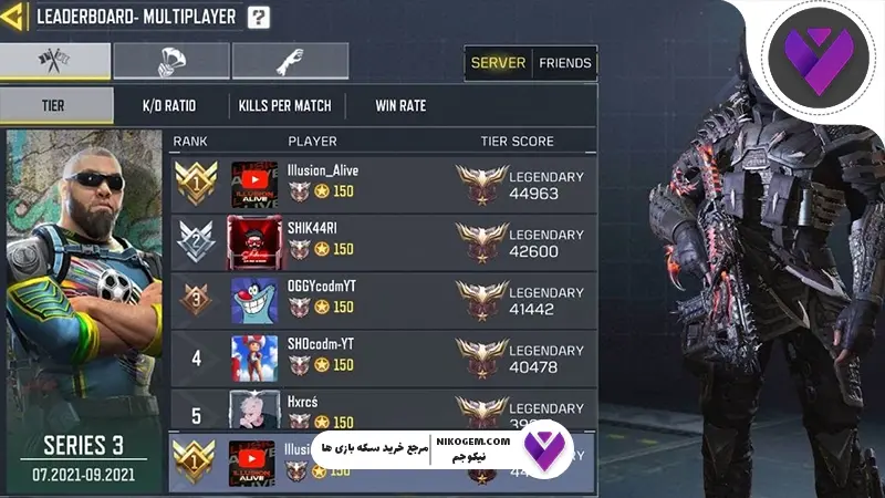 لیدربرد کالاف