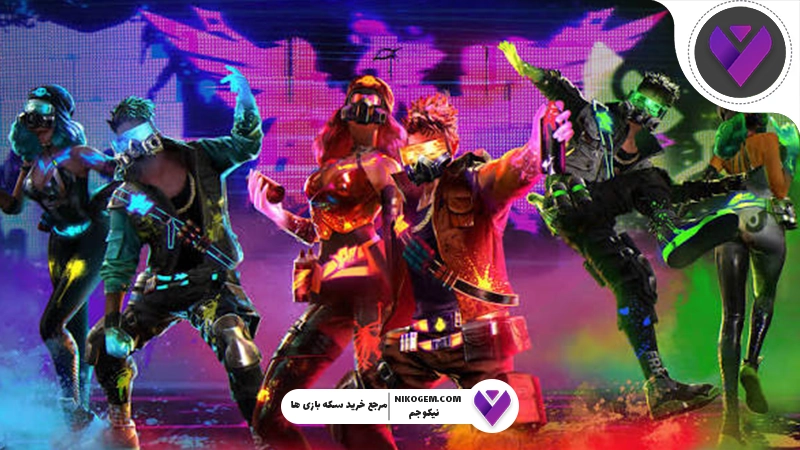 معرفی دنس‌های فری فایر جولای ۲۰۲۶ | جدیدترین ایموت‌های Free Fire و نحوه دریافت آن‌ها